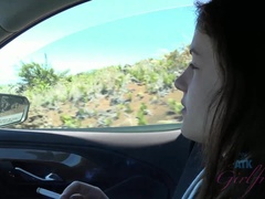 Amateur, Playa, Bikini, Novia, Al aire libre, Pov, Público, Fumando