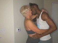 Arsch, Schwarz, Blasen, Schwanz, Hd, Milf, Hure, Ehefrau