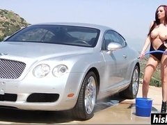 お尻, デカチン, デカパイ, ハードコア, 自然山雀, 馬乗り, 剃毛, ティーン
