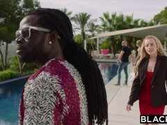 Noire, Blonde, Sucer une bite, Queue, En levrette, Doigter, De plein air, Chevaucher