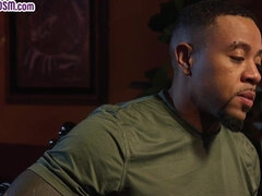 Grote lul, Gebondenheid, Lul, Dominatie, Zwart, Hardcore, Billekoek, Trio