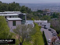 Blond, Pijpbeurt, Hd, Hakken, Natuurlijke tieten, Kut duiken, Tiener, Tieten likken