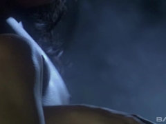 Анальный секс, Брюнетки, Кончили внутрь, На природе