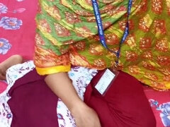 Boss, Please Let Me Be Your Operator - Desi Bhabhi Hardcore Fuck with Cumshot