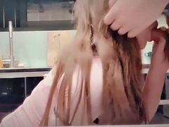 Amateur, Asiatique, Gros seins, Sucer une bite, Dansant, Infirmière, Nénés