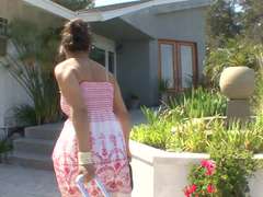 Kont, Pijpbeurt, Bruinharig, Hd, Interraciaal, Masturbatie, Moeder die ik wil neuken, Tieten likken