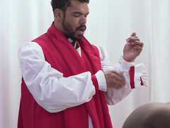 Sinful black lad is ready to do anything to be redeemed