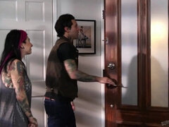 Inked punk mom hardcore sex scene