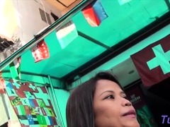 Leie, Asiatisch, Blasen, Freundin, Pov, Öffentlich, Thai