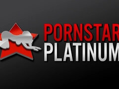 Pornstars Diamond Foxx And Brooke Beretta sharing cock together - blowjob and handjob threesome