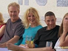 素人, カップル, ハードコア, パーティ, スインガー