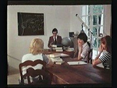 Groupe, Adolescente, Rétro ancien