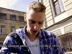 Classy tutor with natural tits dragged into sex with student