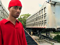 Leie, Schwarz, Schwarz, Behaart, Hardcore, Im freien, Öffentlich, Tätowierung