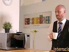 Eaten pussy milf and fucks bbc