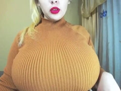 Gorda, Tetas grandes, Rubia, Tetona, Tetas naturales, Solo, Tetas, Camara web