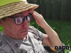 My First Anal Ever Was With My Daddy-In-Law While He Watched