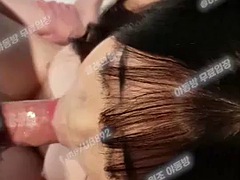 Amateur, Asiatique, Sucer une bite, Éjaculation interne, Tir de sperme, Coréenne, Plan cul à trois, Laide