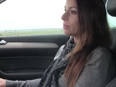 Tschechisch, Schwanz, Behaart, Natürlich, Nippel, Pov, Öffentlich, Schüchtern