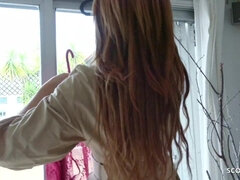 Enthousiasteling, Gek, Sperma shot, Duits, Moeder die ik wil neuken, Moeder, Natuurlijke tieten, Realiteit