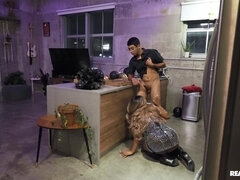 Diego fucks Breyana Moore at New Year party