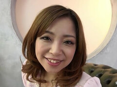 POV Blowjob with Japanese Redhead Teen