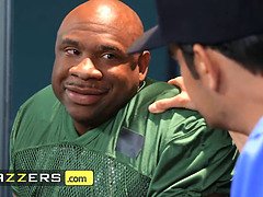 Davin King's Coach Lets Him Fuck His Wife Chanel Preston To Prepare Him For The Big Game