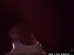 Fetish beauty goes face down ass up to ride her fingers to orgasm - Masturbation