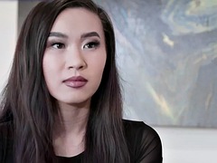 Aziatisch, Lieveling, Pijpbeurt, Arts, Handbeurt, Ondergoed, Zuigen, Tieten likken