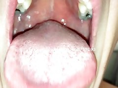 Mouth Fetish - Aaron Mouth Video 1