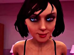 Tridimensionnel, Gros seins, Éjaculation interne, Nénés
