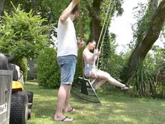 Grosse titten, Blasen, Braunhaarige, Schwanz, Handjob, Hd, Natürlich, Jungendliche (18+)