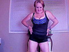 Kennedy Channing's Big Tit juggling & Sports brassiere Tit plumb & Huge Facial