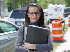 チン, バック, 手コキする, 清楚, なめる, オマンコ, ティーン, オッパイの