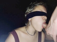 Sleepy girl gives in to blowing me