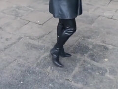 Beauté, Blonde, Sucer une bite, Bottes, Femelle, Fétiche, Hd, Chatte