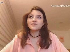 Pequeña, Pelirrojo, Solo, Adolescente, Tetas