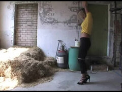 Blond, Gebondenheid, Hakken, Geschoren