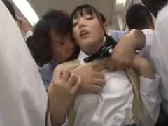 Japanese Schoolgirl Gets Instruct Gasp + Splashing