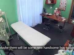 Leie, Blasen, Hundestellung, Handjob, Lecken, Krankenschwester, Büro, Uniform