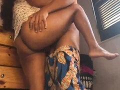 Zwart, Hondjeshouding, Huisgemaakt, Reusachtig, Latijnse vrouw, Klein, Zoon, Tiener