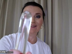 21Sextreme Caught Her Old Hairy Maid Licking her Dildo