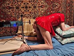 素人, アナル, エロティック, ヨーロピアン, ハードコア, Hd, ロシア人, おもちゃ