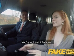 Fake Driving School Ella Huges Fails her Test on Purpose