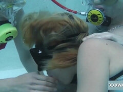 18 летние, Минет, Семяизвержение, Ласковые ручки, Мастурбация, Оргазм, Бассейн, Под водой