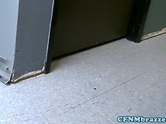 美女, フェラチオ, エロ熟女, イく瞬間, オマンコ, 赤毛, ストッキング, ユニフォーム