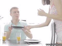 Stel, Lul, Hardcore, Hd, Natuurlijke tieten, Kut duiken, Russisch, Tiener