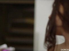 18, デカパイ, 茶髪の, 巨乳な, 自然山雀, ティーン, オッパイの