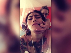 Gorda, Acercamiento, Pareja, Garganta profunda, Estilo perrito, Orgasmo, Fiesta, Coño