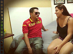 Leie, Brasilien, Braunhaarige, Hochschule, Erniedrigung, Sekretärin, Strapon, Spielzeuge